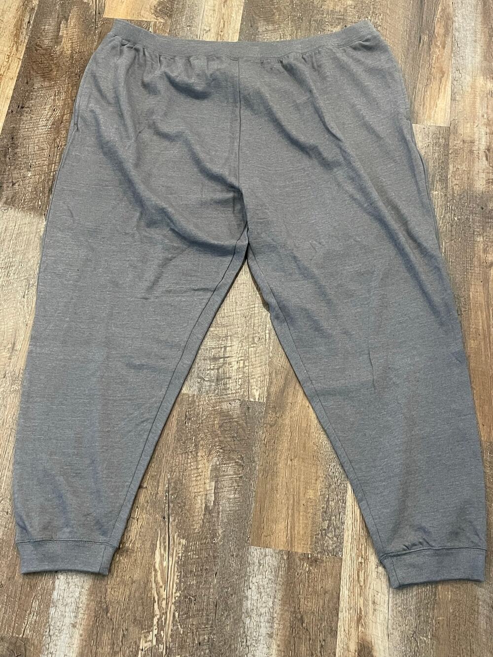 Woman Within brown marled fleece lined jogger pant 3X   30/32
